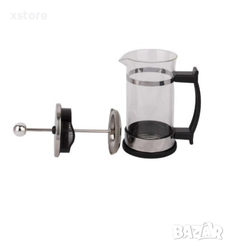 Френска стъклена преса за кафе и чай, снимка 11 - Други стоки за дома - 52712771