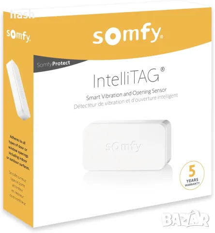 Somfy - Интелигентен сензор IntelliTAG за домашна аларма, снимка 2 - Друга електроника - 49251679