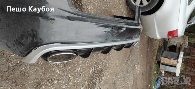 Задна броня RS с накрайници за Audi A6C7, снимка 5 - Части - 53485435