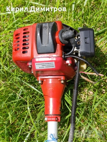 Бензинов моторен тример с двутактов двигател, снимка 4 - Градинска техника - 51613961