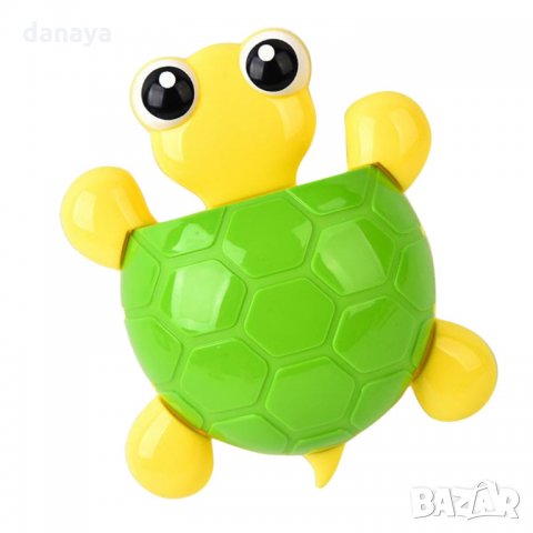 980 Детска поставка за четки за зъби Костенурка поставка за баня с вакуум, снимка 12 - Органайзери - 32272895