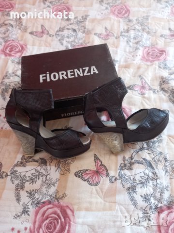 Дамски сандали на платформа естествена кожа , снимка 7 - Сандали - 33384266