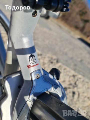 Марков немски електрически велосипед Diamant Zouma + Sport Ubari SUPERDELUXE+ с Bionx задвижване, снимка 6 - Велосипеди - 43973535