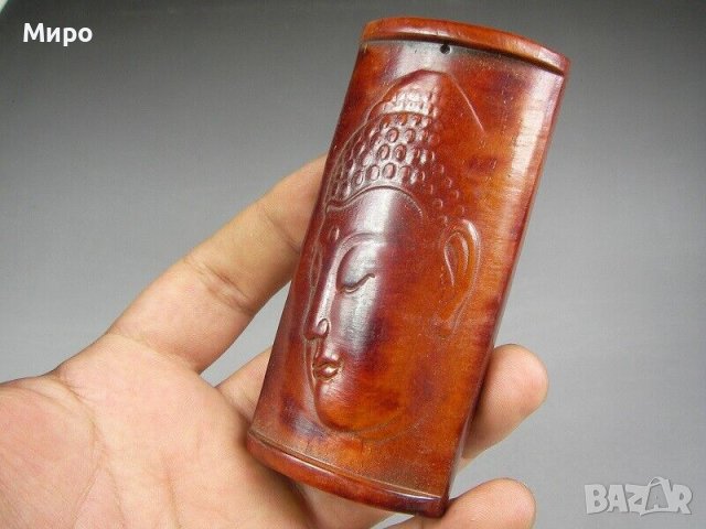 ТИБЕТ НЕПАЛ МЕДАЛЬОН С ИЗОБРАЖЕНИЕ НА БУДА БЕЗ АНАЛОГ В БЪЛГАРИЯ, снимка 2 - Антикварни и старинни предмети - 40492292