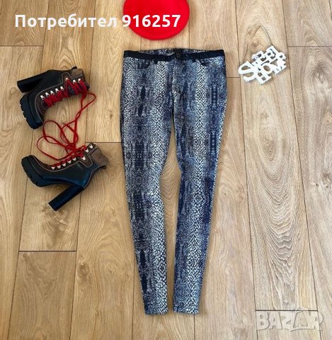 Дънков панталон Zara, снимка 1 - Панталони - 27638428