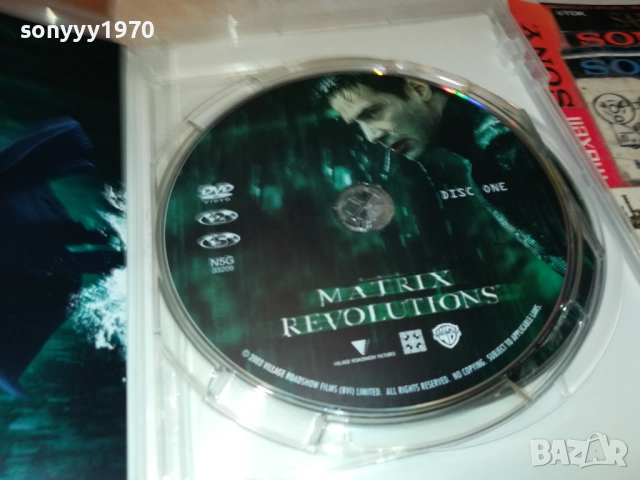 МАТРИЦАТА РЕВОЛЮЦИЯ-2 ДИСКА 1909252043, снимка 2 - DVD филми - 51772680