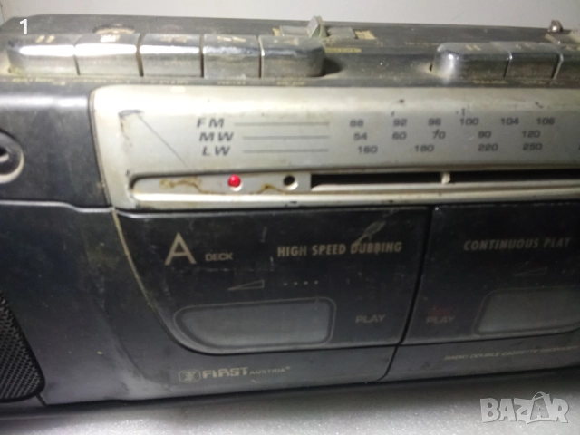 Радиокасетофон First Austria, снимка 4 - Радиокасетофони, транзистори - 51457593