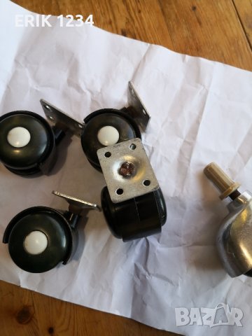 Колелца за офис стол, снимка 2 - Столове - 43231799