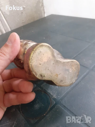 Невероятна метална статуетка фигура пластика, снимка 5 - Антикварни и старинни предмети - 50941616