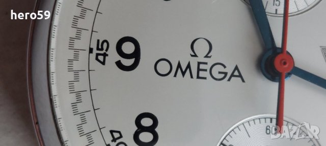 Джобен часовник Омега хронограф-Omega Split Second Chronograph Rattrapante, снимка 11 - Мъжки - 43032277