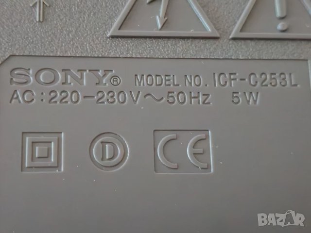 Радио часовник SONY. , снимка 5 - Радиокасетофони, транзистори - 50781048