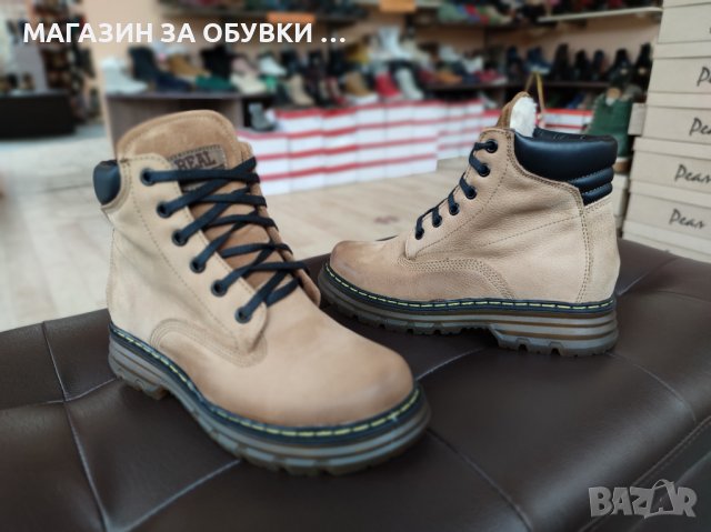 ДАМСКИ БОТИ ЕСТЕСТВЕНА КОЖА - БЪЛГАРИЯ - код:19Р64, снимка 5 - Дамски боти - 44029059