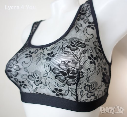 XS/S къс дантелен топ/бюстие, снимка 5 - Корсети, бюстиета, топове - 43918847