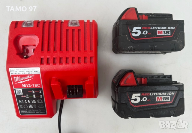 Milwaukee M18 BLCS66 - Акумулаторен безчетков циркуляр 2x18V 5.0Ah, снимка 8 - Триони и циркуляри - 52979459