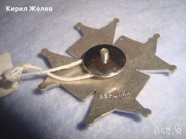 ОФИЦИАЛНА РЕПЛИКА - НОВО КОПИЕ на СТАР РЯДЪК ЕМАЙЛИРАН ГЕРМАНСКИ ОРДЕН ТРЕТИ РАЙХ за КОЛЕКЦИЯ 29170, снимка 10 - Антикварни и старинни предмети - 37319907