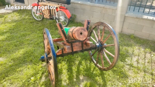 Черешово топче оръдие декорация, снимка 2 - Други - 50760747