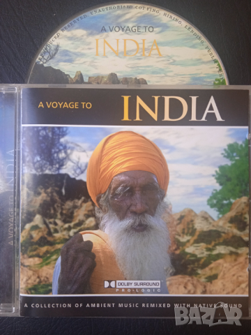 Yeskim ‎– A Voyage To India - Оригинален Диск Ембиънт Музика, снимка 1 - CD дискове - 44866747