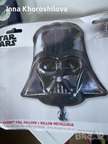 Комплект аксесоари за парти Star Wars мнотоцветен, снимка 8 - Декорация - 51258015