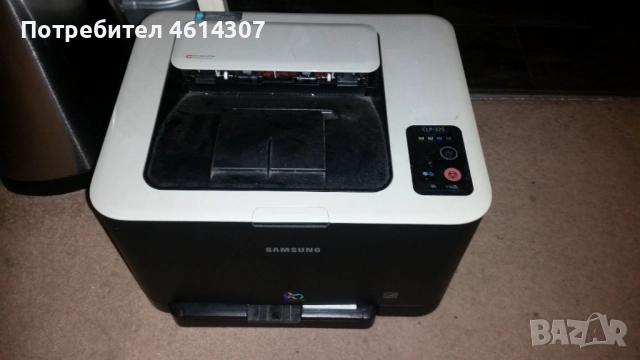 Цветен лазерен принтер Samsung CLP-325- Laser Printer with Ink- със нови касети → Обява 51944542, снимка 1
