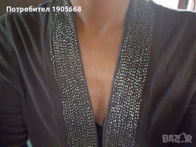 Жилетка/ болеро в цвят каки на ESPRIT  № М-Л, снимка 3 - Жилетки - 37930144