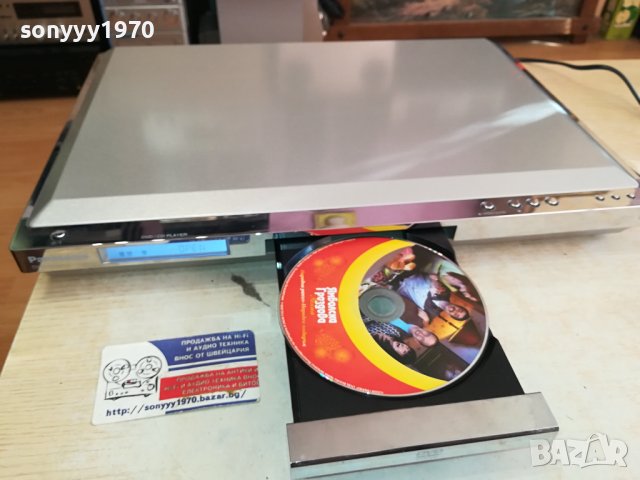 PANASONIC DVD-XV10 DVD/CD PLAYER-ВНОС SWISS LNVR3112231324, снимка 10 - Плейъри, домашно кино, прожектори - 43603384