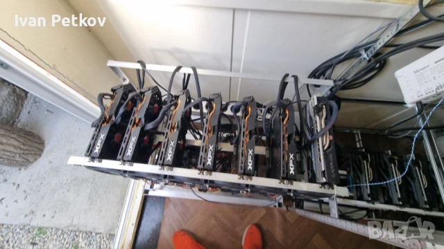 11x 580 8GB Mining Rig Копачка за криптовалути, снимка 4 - Друга електроника - 50742902