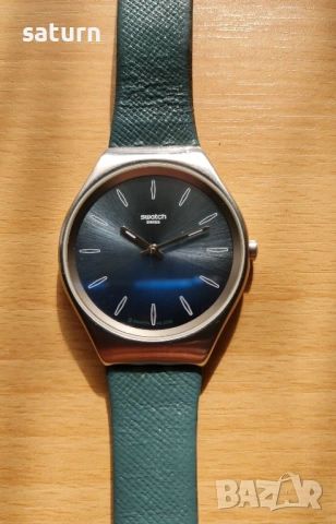 часовник Swatch Skin green petrol Irony Unisex , снимка 2 - Мъжки - 51547278