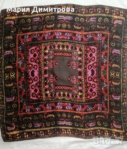 Копринен шал 78/75, снимка 3 - Шалове - 37340687