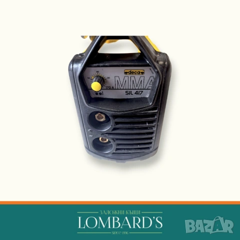 Заваръчен апарат Deca SIL 417, N: 3161128 , снимка 2 - Други инструменти - 53452333