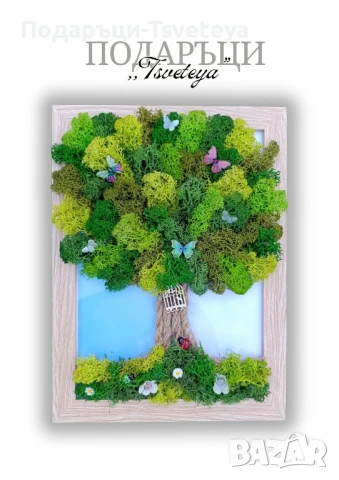 Картина,, Дървото на живота ", снимка 2 - Декорация за дома - 50416730