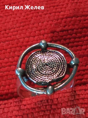 ФЕШЪН АРТ ДИЗАЙН СРЕБЪРЕН ПРЪСТЕН РОДИРАНО СРЕБРО 925 АЖУРНА БИЖУТЕРСКА ИЗРАБОТКА 43791, снимка 10 - Пръстени - 50136209