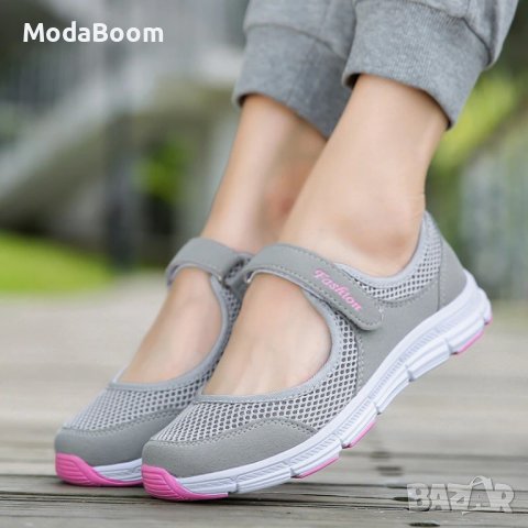 Спортни дишащи летни обувки , снимка 1 - Дамски ежедневни обувки - 43650705