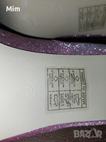 41 Черни лачени обувки 41и 42 розови обувки брокат с ток , снимка 10 - Дамски обувки на ток - 52421465