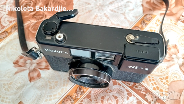 Ретрофотоапарат  YASHICA MF-2 38mm, снимка 2 - Други ценни предмети - 52244596