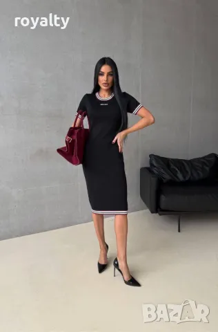 Miu Miu черна дамска рокля , снимка 3 - Рокли - 49582329