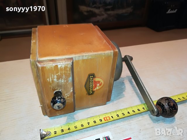 ZASSENHAUS-РЕТРО МЕЛНИЦА ОТ ГЕРМАНИЯ 0612221255, снимка 6 - Антикварни и старинни предмети - 38920187