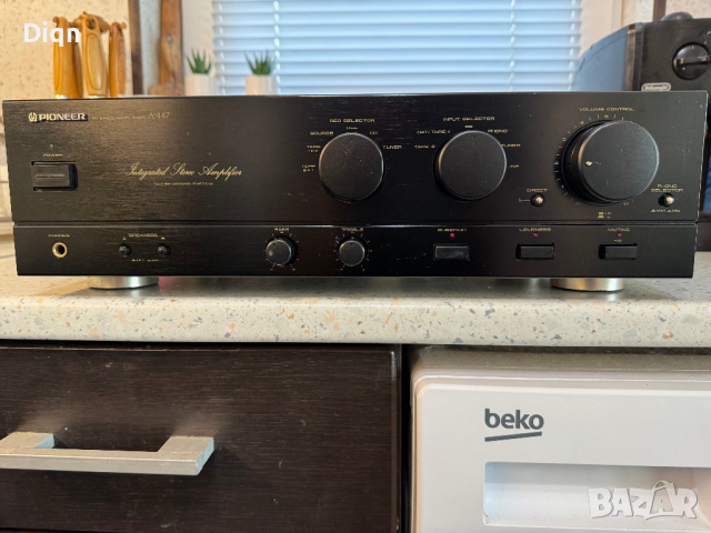 Pioneer A-447, снимка 7 - Ресийвъри, усилватели, смесителни пултове - 44893113