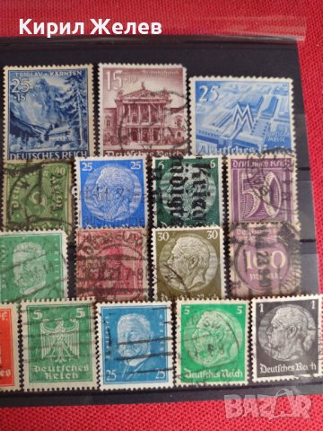 Пощенски марки серия DEUTSCHES REICH много стари уникати за колекционери - 21716, снимка 3 - Филателия - 36682380