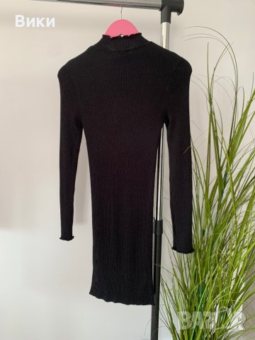 Нова рокля, материя от плетиво, снимка 16 - Рокли - 43295417