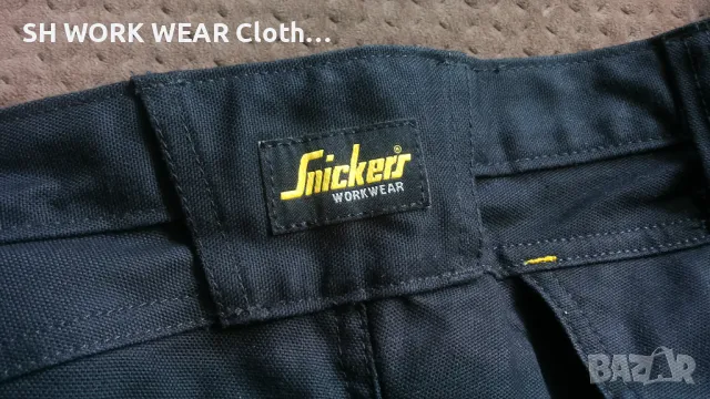 Snickers 3214 Craftsmen Loose Fit Holster Pocket Trousers размер 54 / XL работен панталон W4-345, снимка 4 - Панталони - 49119846