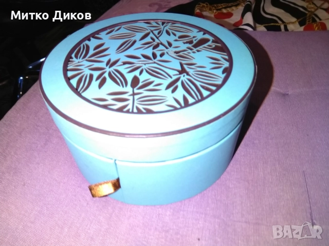 Кутия за принадлежности Фи 16см и Н-8см, снимка 2 - Други стоки за дома - 52904469