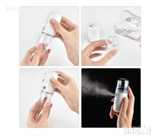 Мини овлажнител, арома дифузер за въздух, снимка 9 - Овлажнители и пречистватели за въздух - 52862608