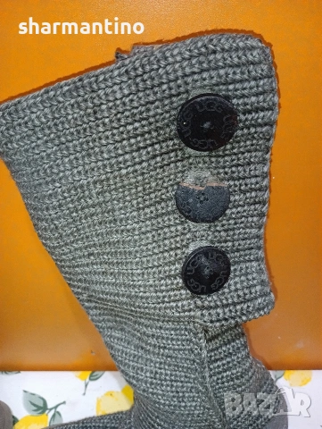 UGG Australia N 38 плетени високи ботуши, снимка 3 - Дамски ботуши - 53360369