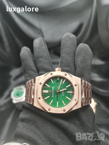 Мъжки часовник Audemars Piguet Royal Oak GG с автоматичен механизъм, снимка 5 - Мъжки - 43515046