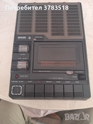 Касетофон, снимка 3 - Радиокасетофони, транзистори - 53333932