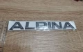 Alpina Алпина сребриста емблема голям размер, снимка 3