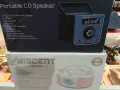Ново CD Radio Portable CD Player Boombox with Bluetooth,FM Radio,Remote Control, снимка 17