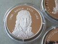 1989 СРЕБЪРНИ 950 ‰ Френски монети за 200та год Революцията, снимка 5