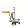 Мощна ръчна месомелачка от неръждаема стомана - Номер 10, снимка 8