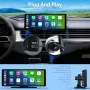 Нов HD Тъчскрийн Авто Дисплей - CarPlay, Android, Bluetooth, GPS за кола автомобил, снимка 5